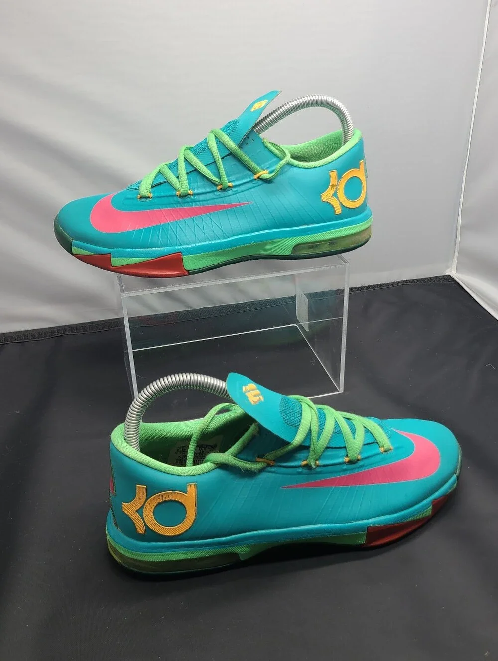 Nike KD VI Youth GS Hero Pack Air Max Turbo Basketball Shoes kids size 5.5Y